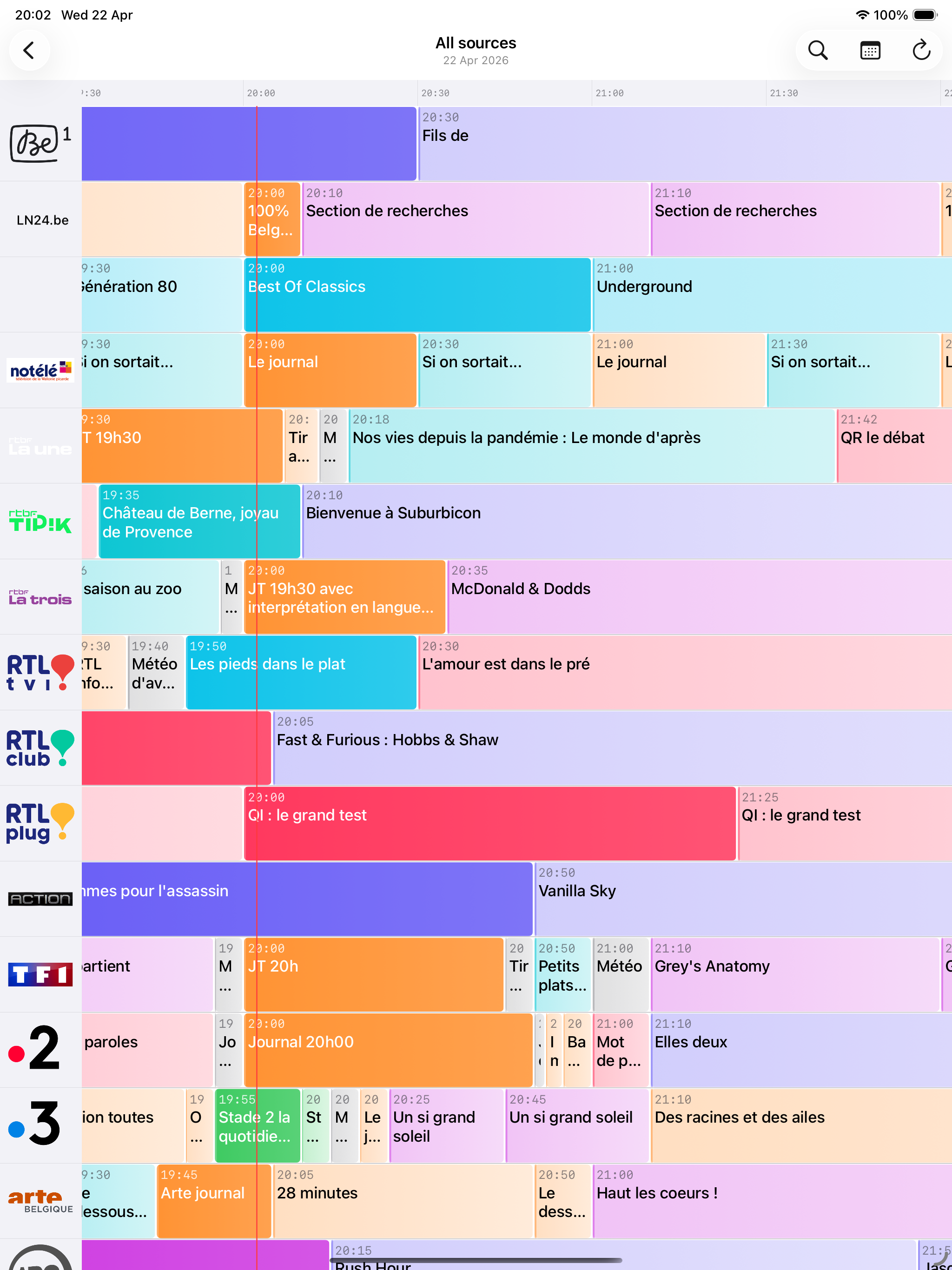 kotv screenshot on iPad Pro